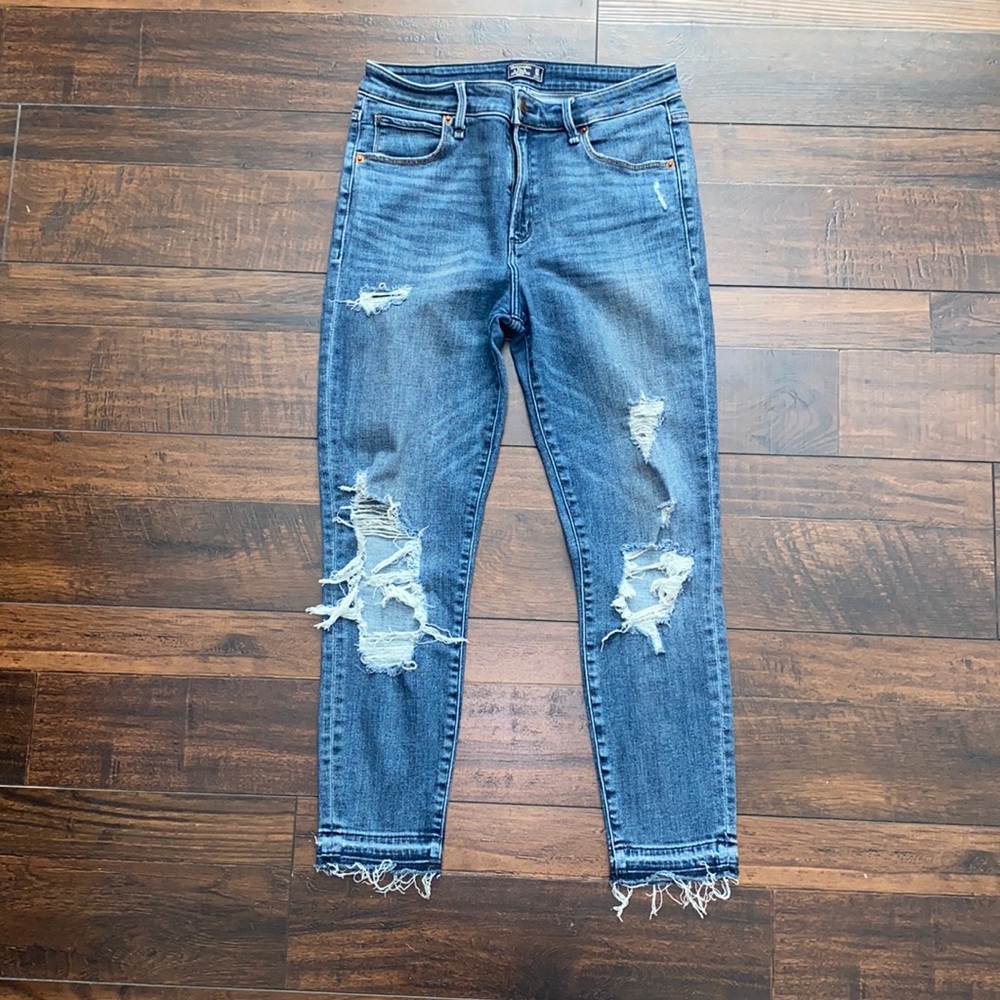 Abercrombie & Fitch super skinny ankle jeans